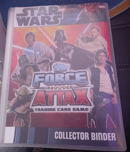 Topps star wars force attax - force,