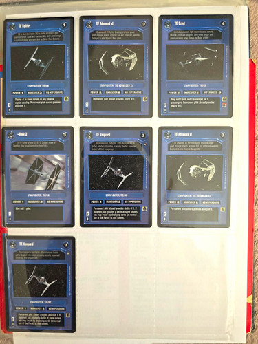 Star wars ccg decipher bulk - wars,