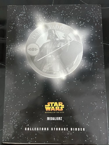 Star wars medallionz binder - star,