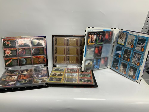 Star wars topps trading cards - star,