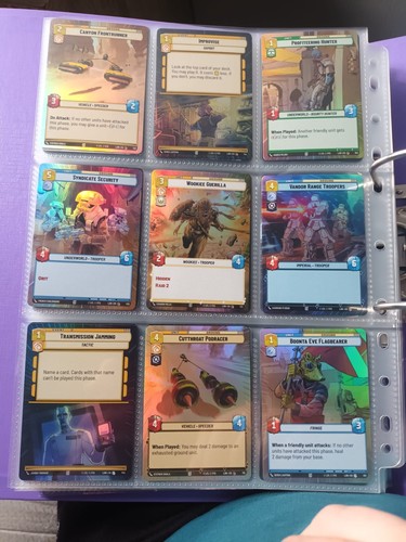Star wars unlimited binder - unlimited,